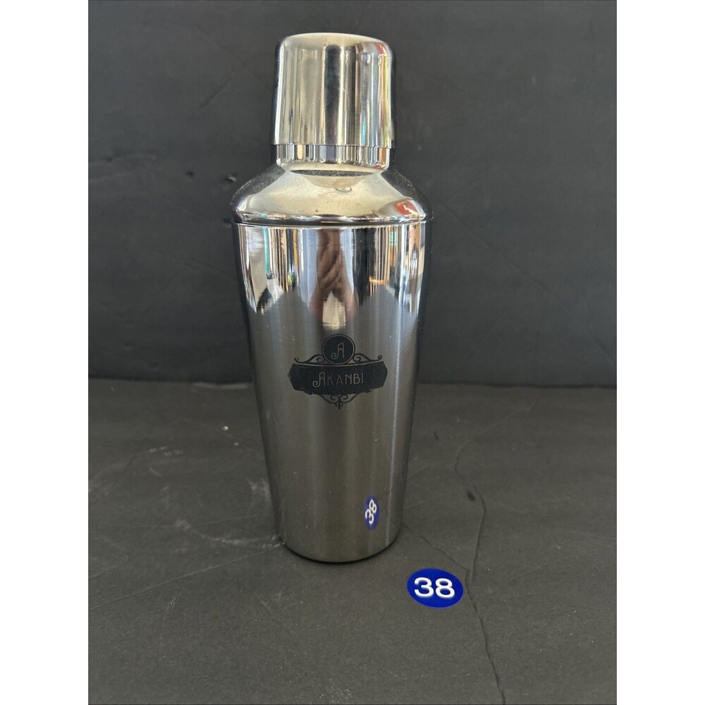 Vodka Metal Cocktail Shaker 3 Piece Drink Mixer Stainless #38